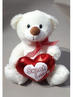 Peluche Urso "sweet love" 20cm