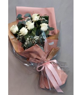 Ramo 5 rosas mondial * gift